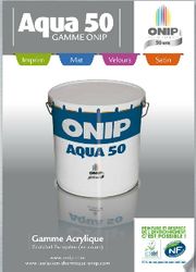 Peinture de finition Aqua 50