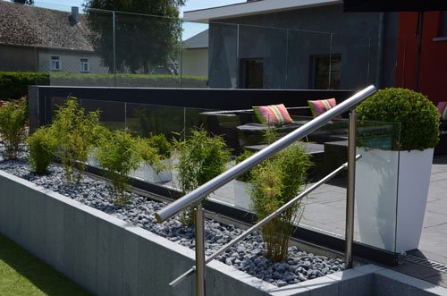 Le garde-corps en aluminium - La solution ideale pour votre jardin
