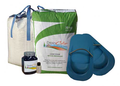DrainColor® lance le tout premier kit de béton drainant Cle en Main de 5m²